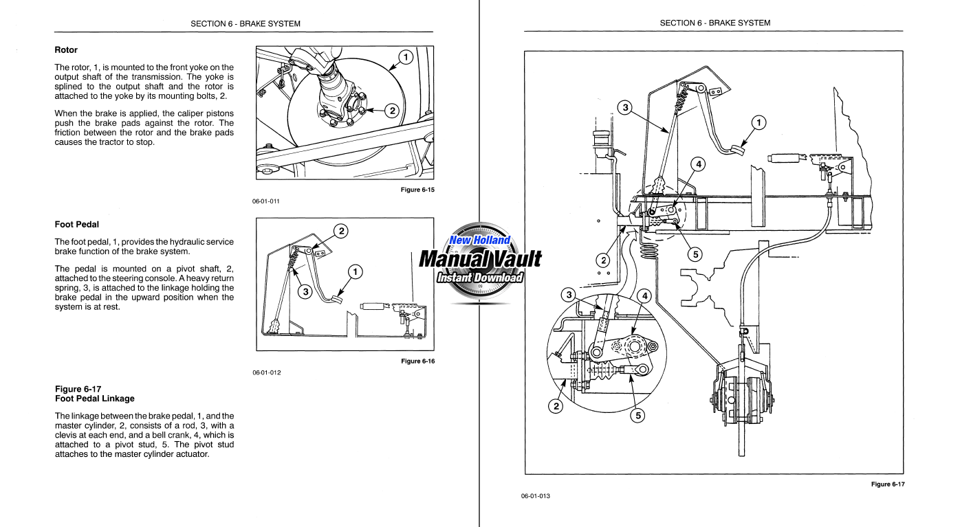 Ford 2015 Tractor Transmission Repair Manual