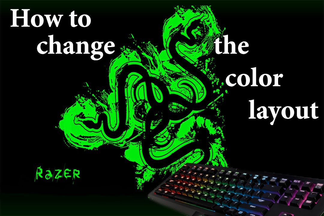 how to change razer keyboard color without synapse